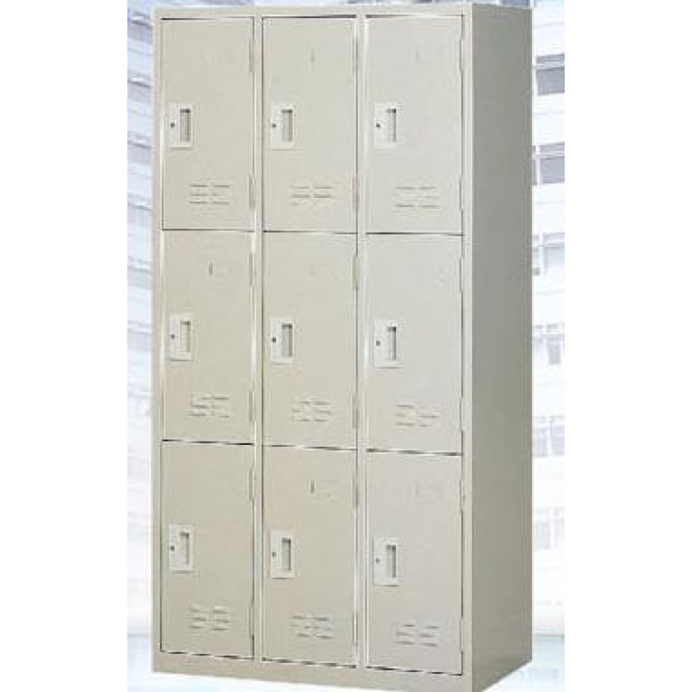 9人鋼製衣櫃 KS-9D