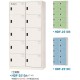 10人多用途置物櫃/衣物櫃  HDF-2510 A/B/C